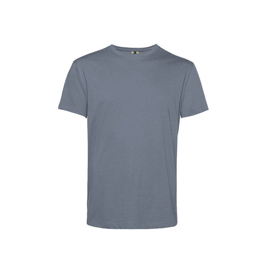 Tricou jersey tubular simplu 155g maneca scurta albastru ceata Melbourne