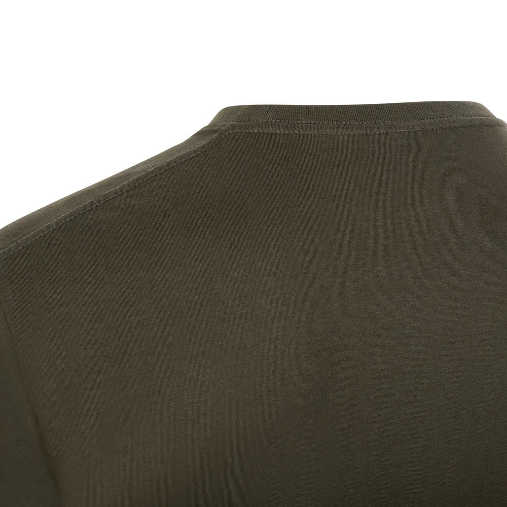 Tricou maneca scurta bumbac 155g verde ceata Melbourne