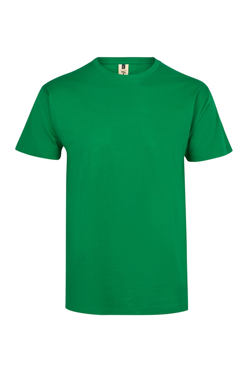 Tricou jersey tubular simplu 190g maneca scurta verde kelly Palm