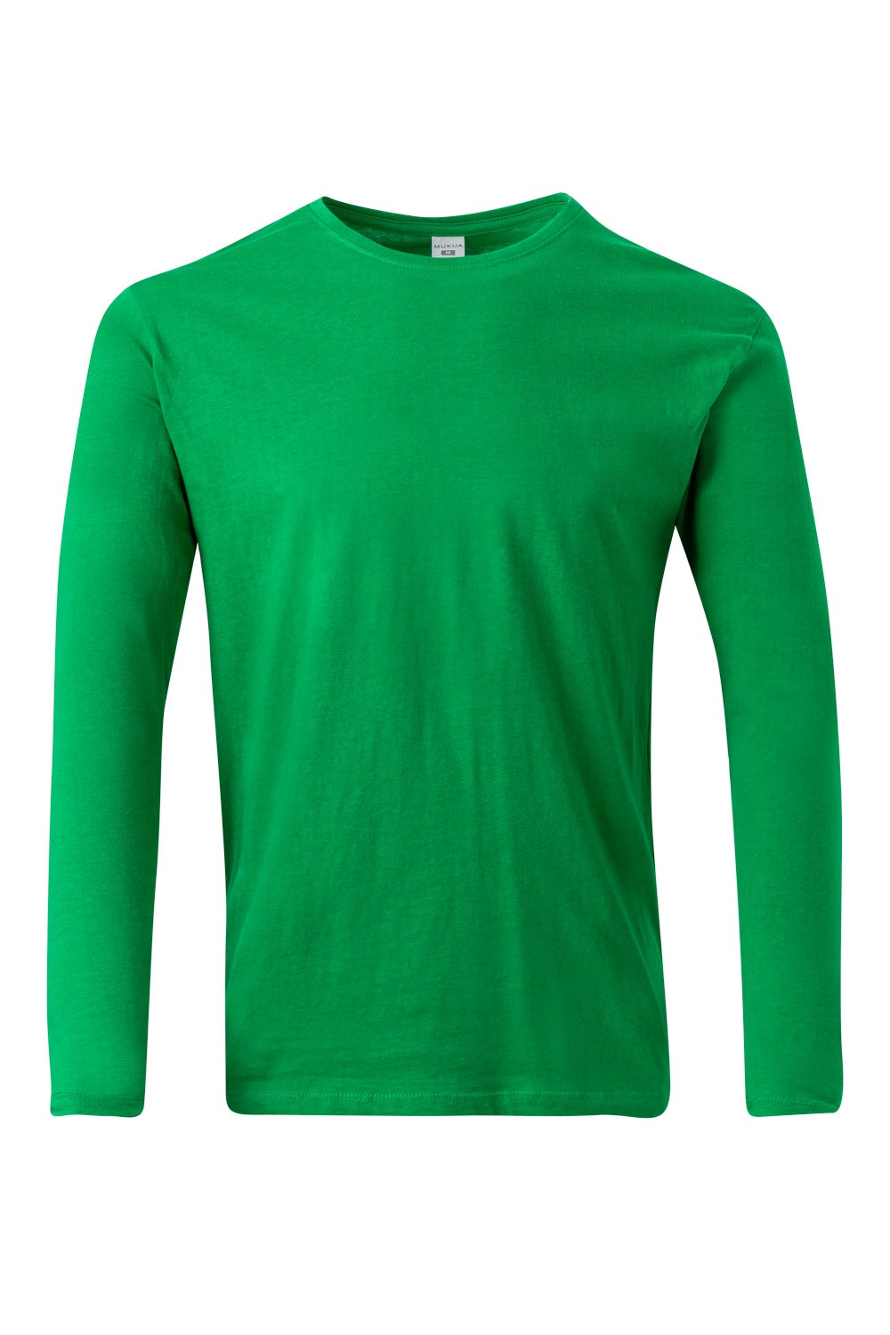 Tricou jersey tubular simplu 155g maneca lunga verde kelly Paradise