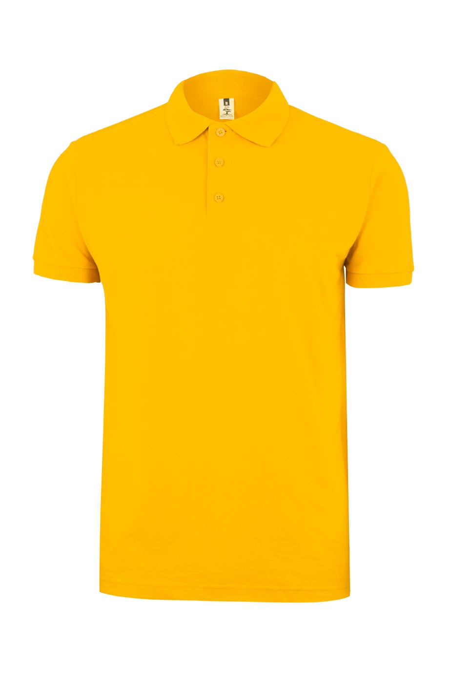 Tricou polo bumbac/poliester 210g maneca scurta Auriu Gibson