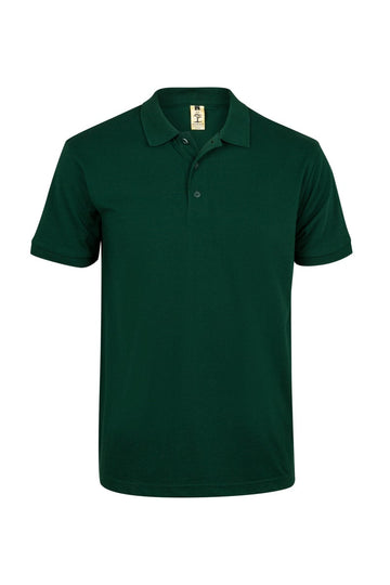 Tricou polo bumbac/poliester 210g maneca scurta verde Tuborg Gibson
