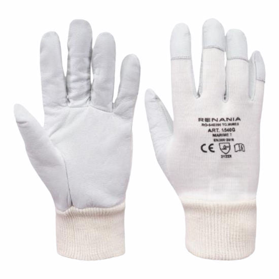 Manusi de protectie mecanica cat.II din piele capra Montone