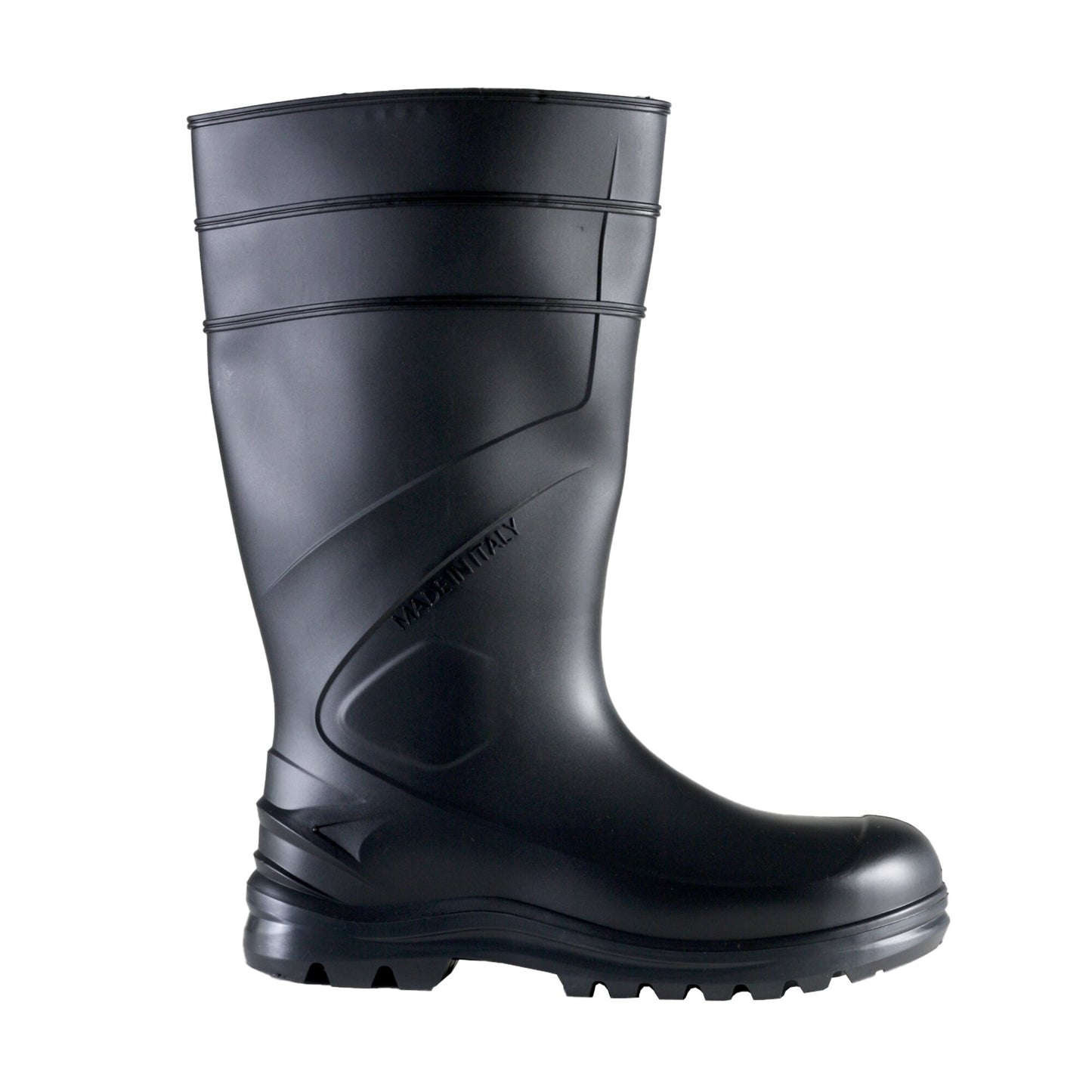 Cizme PVC/cauciuc nitrilic fara bombeu negru O4 SRC Exena Nemesi