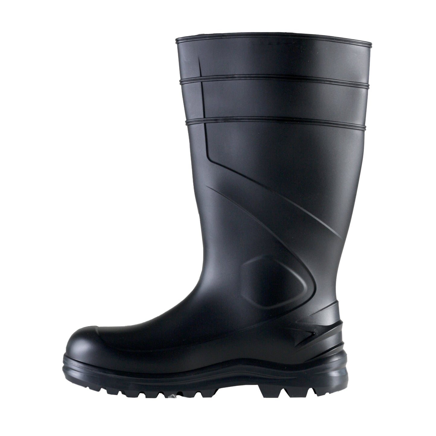 Cizme PVC/cauciuc nitrilic fara bombeu negru O4 SRC Exena Nemesi