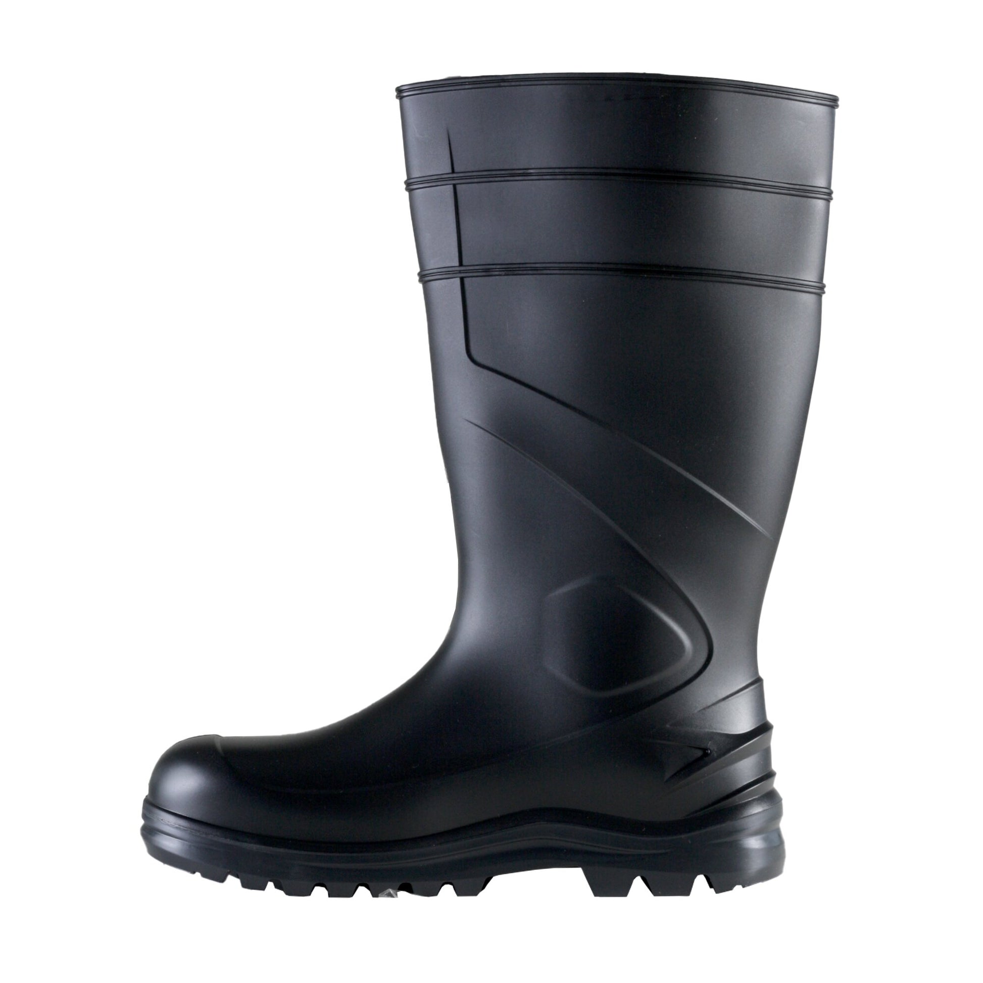Cizme PVC/cauciuc nitrilic fara bombeu negru O4 SRC Exena Nemesi