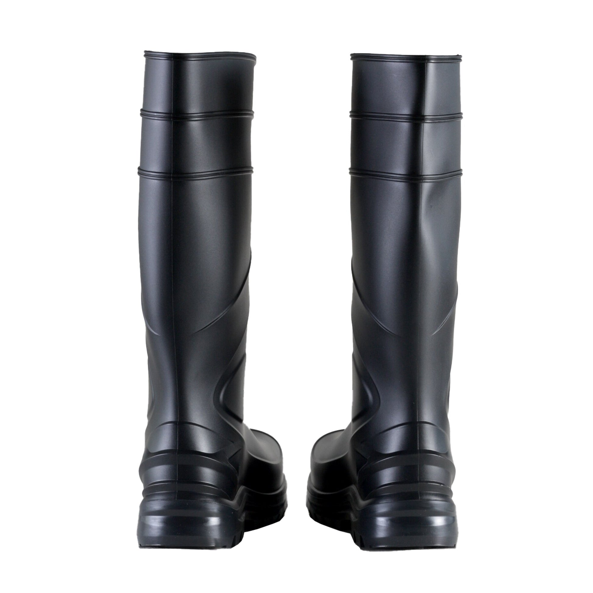 Cizme PVC/cauciuc nitrilic fara bombeu negru O4 SRC Exena Nemesi