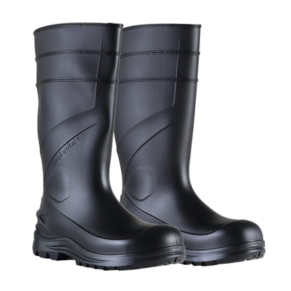 Cizme PVC/cauciuc nitrilic fara bombeu negru O4 SRC Exena Nemesi