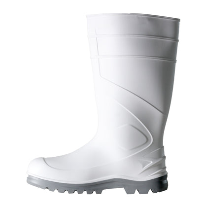 Cizme PVC/cauciuc nitrilic fara bombeu alb O4 SRC Exena Nemesi