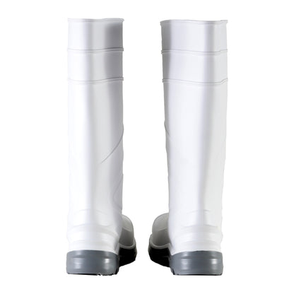 Cizme PVC/cauciuc nitrilic fara bombeu alb O4 SRC Exena Nemesi