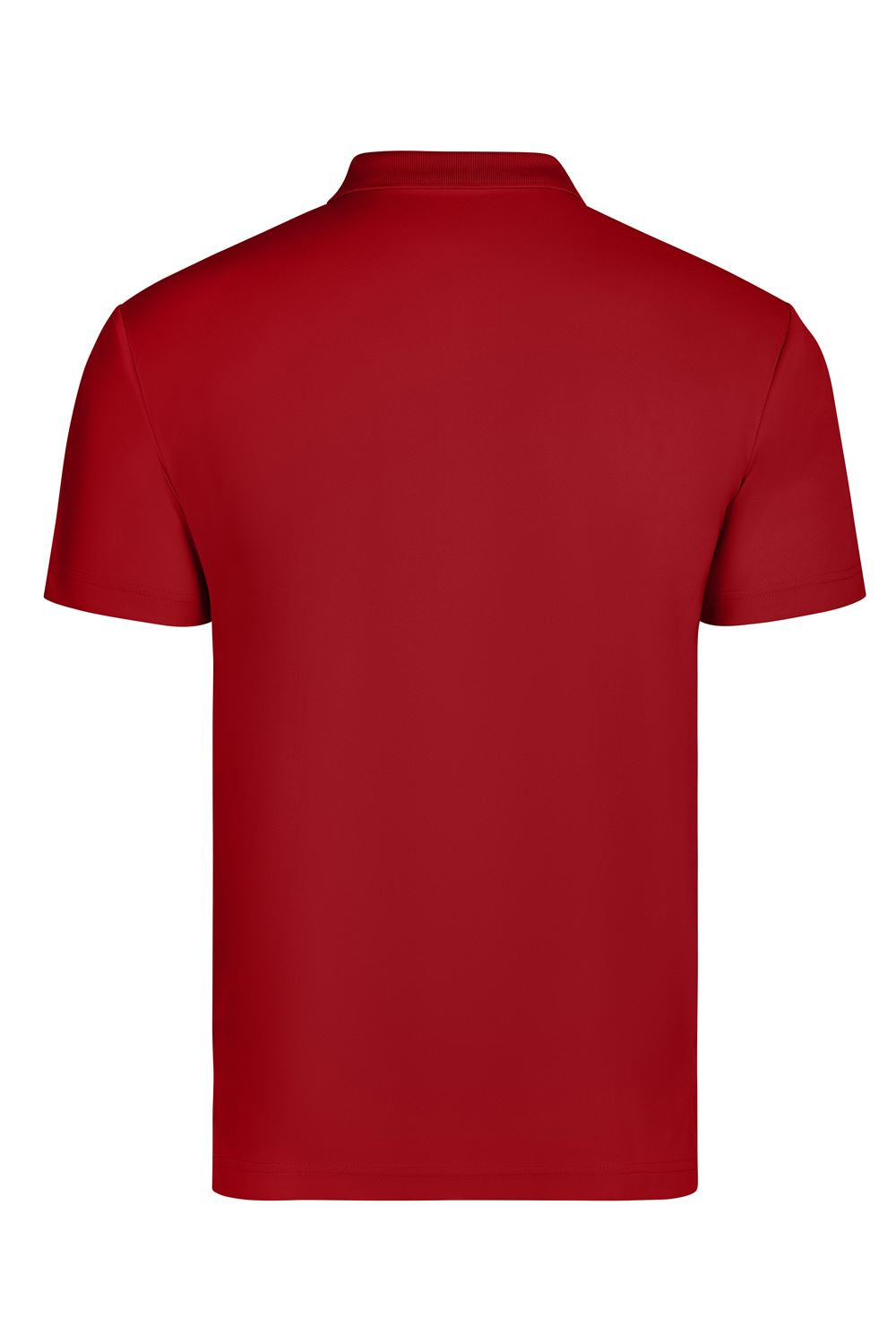 Tricou polo maneca scurta poliester 160g rosu Bogan