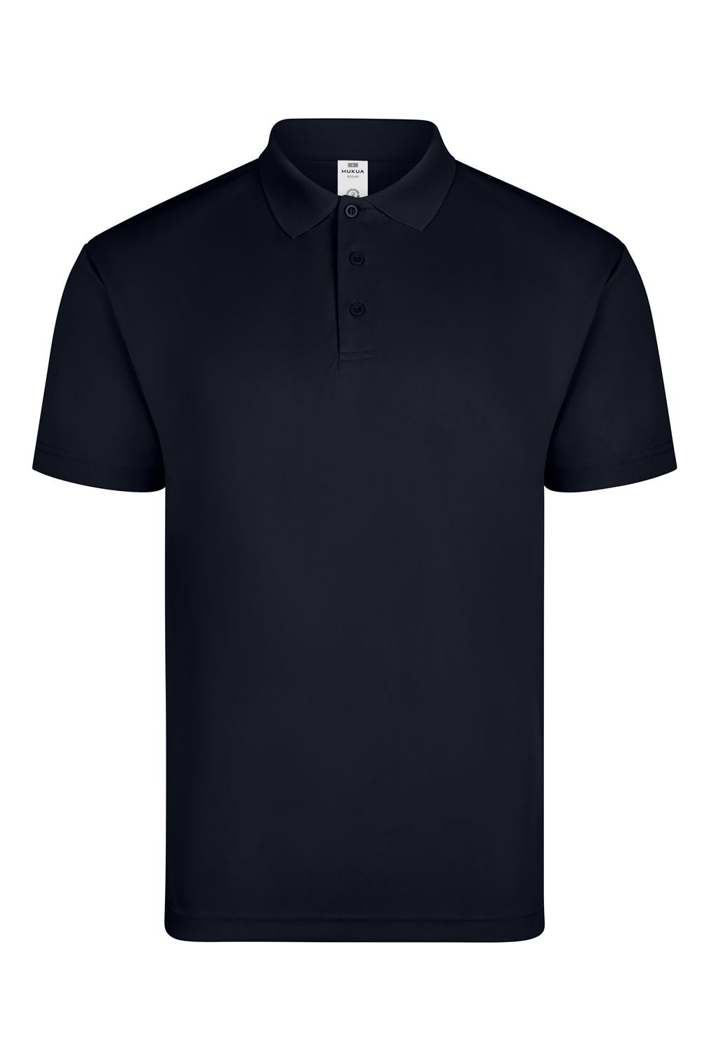 Tricou polo maneca scurta poliester 160g bleumarin profund Bogan