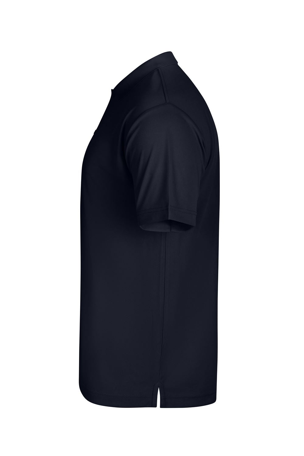 Tricou polo maneca scurta poliester 160g bleumarin profund Bogan