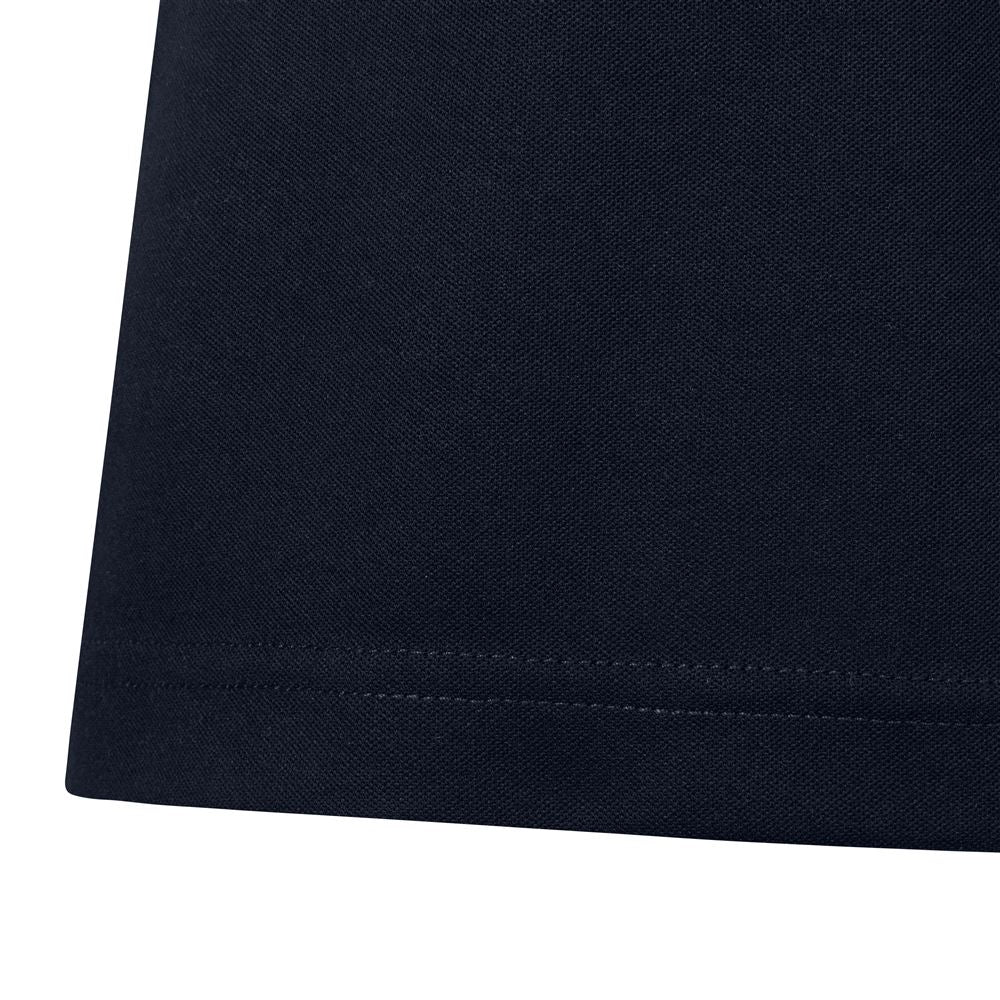 Tricou polo maneca scurta dama poliester 160g bleumarin profund Bogan