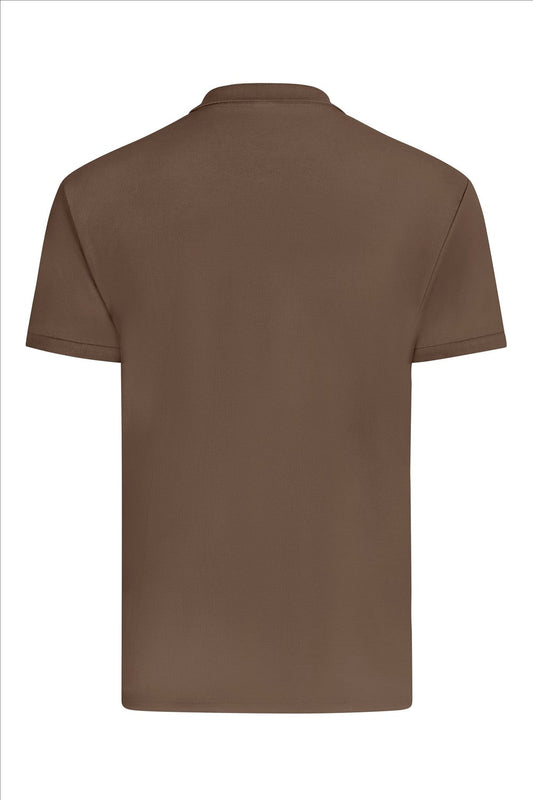 Tricou polo maneca scurta bumbac 210g mocha Mackay