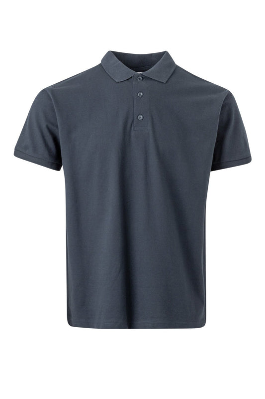 Tricou polo bumbac 210g maneca scurta bleumarin Mackay