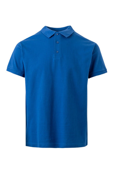 Tricou polo bumbac 210g maneca scurta albastru royal Mackay