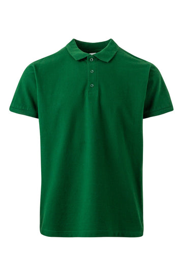 Tricou polo bumbac 210g maneca scurta verde Tuborg Mackay