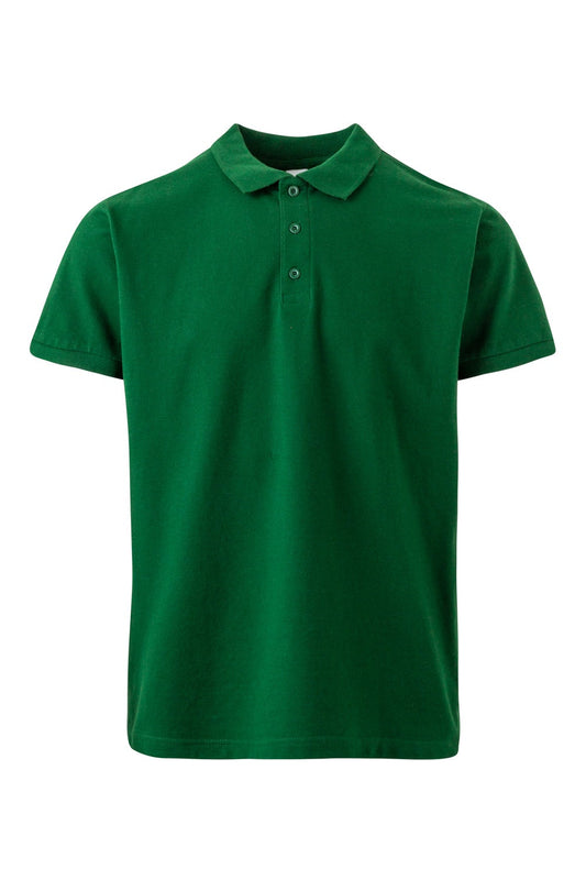 Tricou polo bumbac 210g maneca scurta verde Tuborg Mackay
