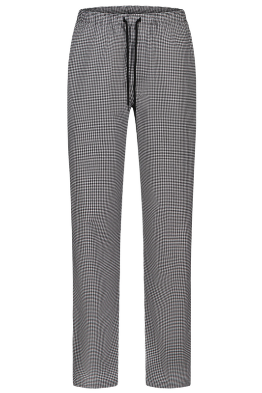 Pantaloni bucatar bumbac 190g pepit unisex Alfredo