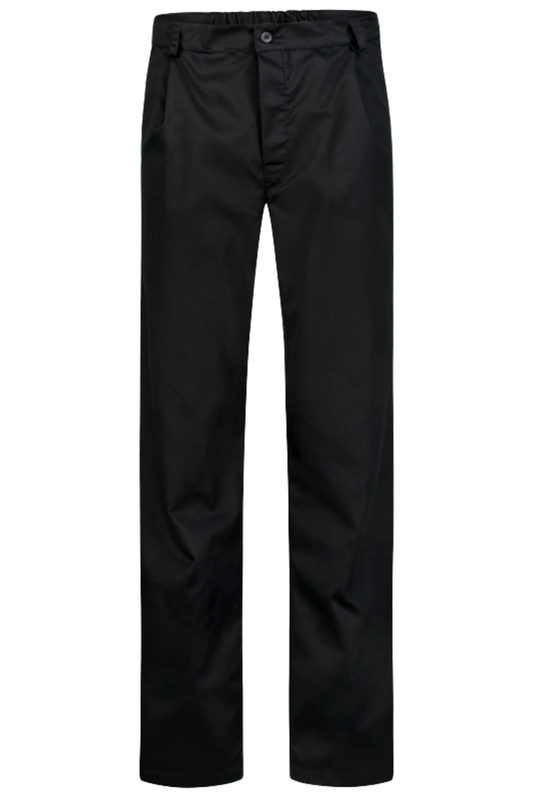 Pantaloni bucatar tercot 200g negri barbat Arzak
