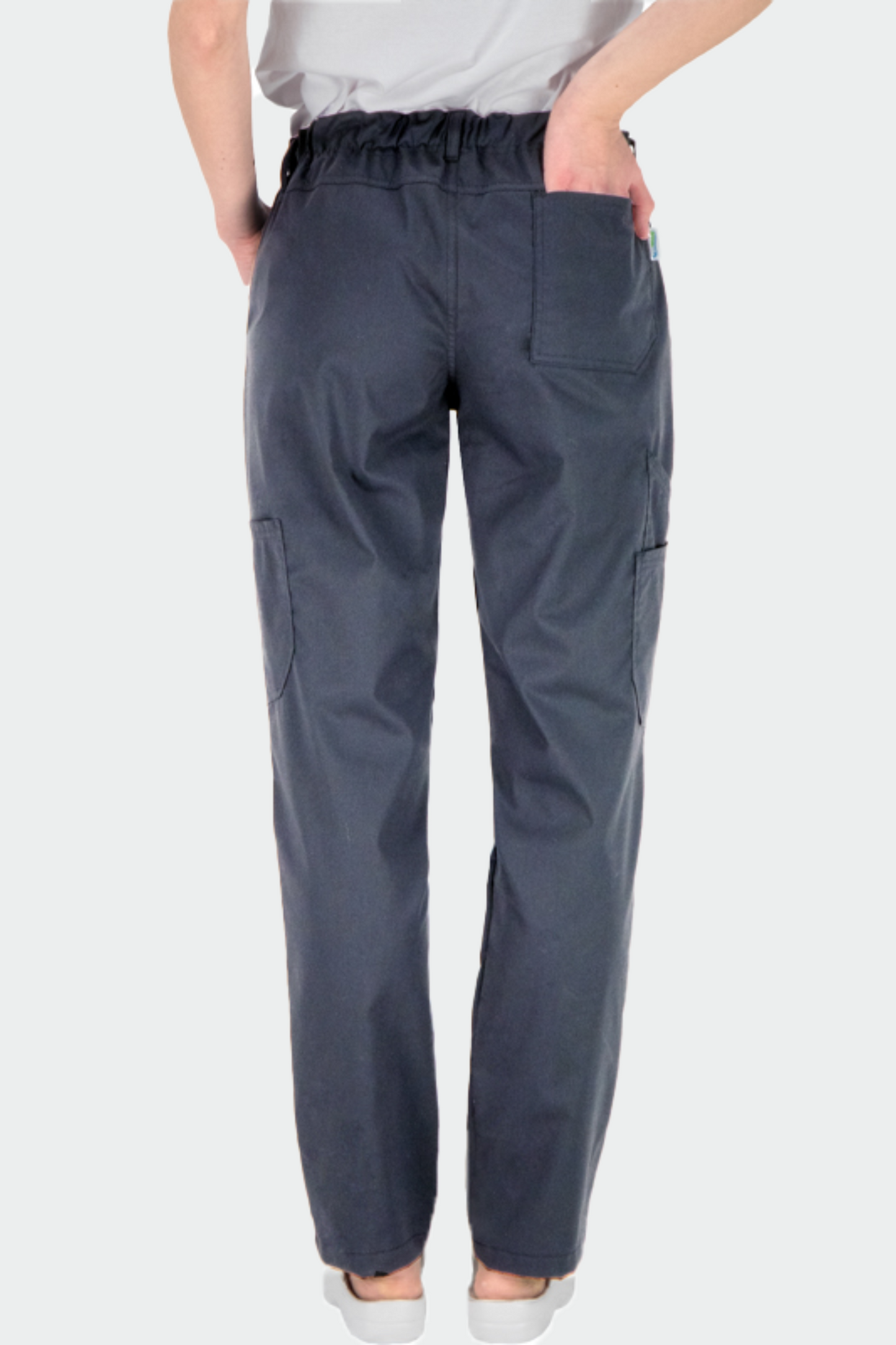 Pantaloni medicali stretch tercot 165g carbune unisex Dante