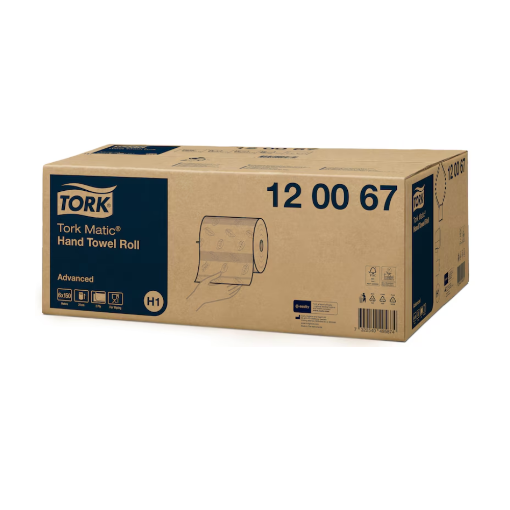 Prosoape pentru maini Tork Matic Advanced H1 120067 consumabil compatibil cu dispensere dedicate
