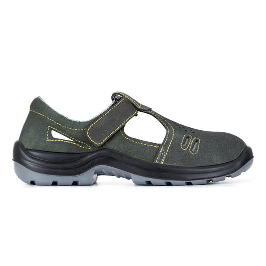 Sandale spalt bombeu metalic Gri S1P SRC Exena Bracciano