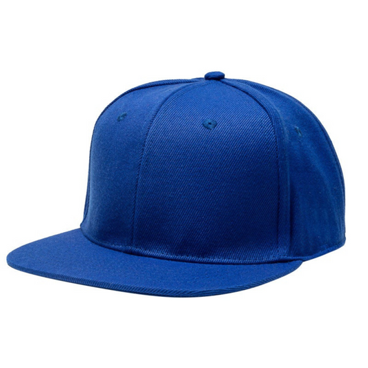 Sapca bumbac 180g albastru royal Rap