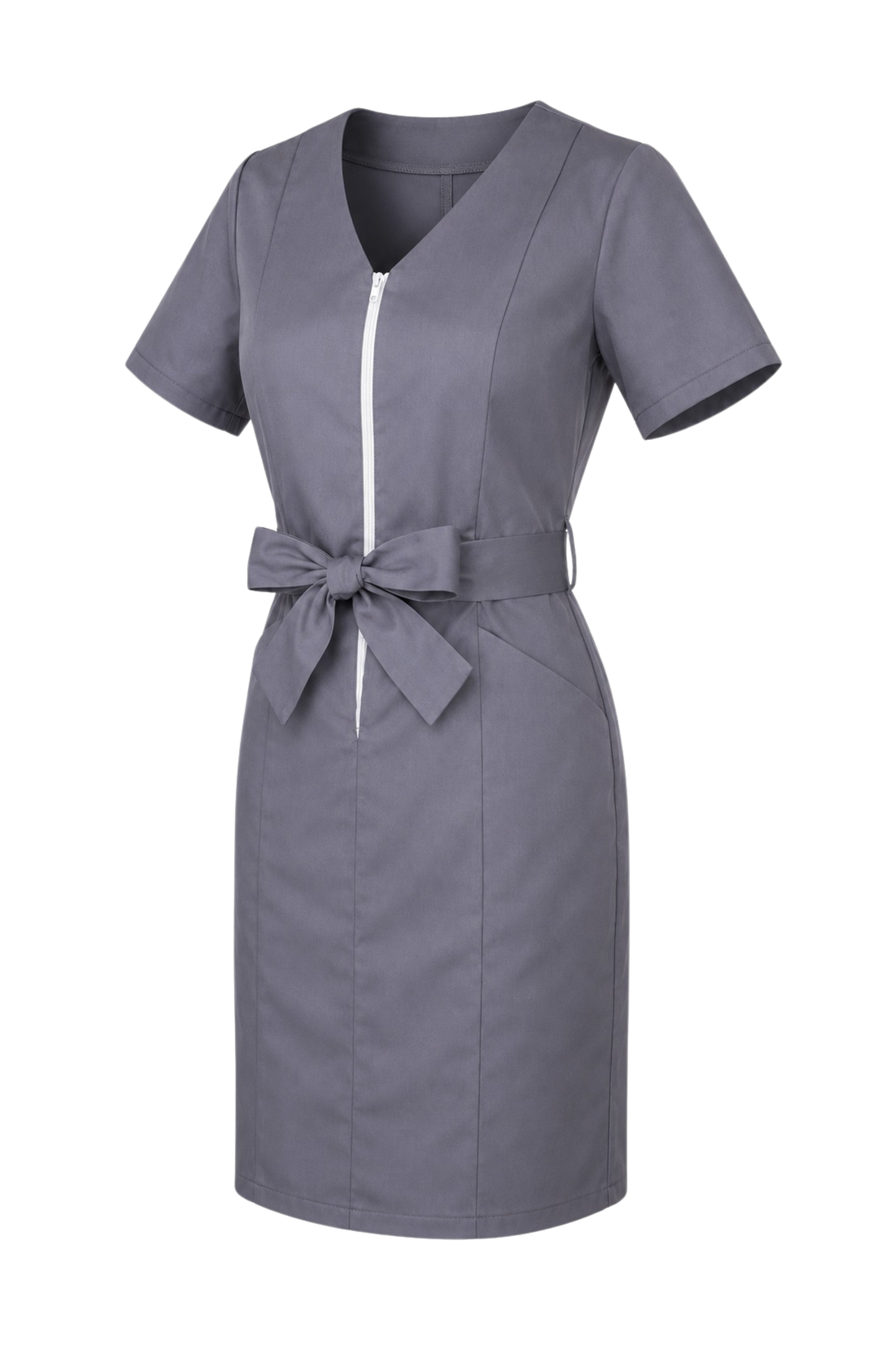 Sarafan medical poplin 165gr gri Aurora