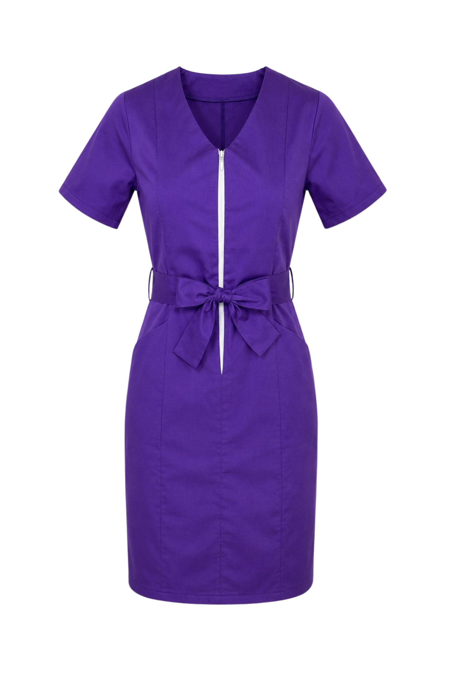 Sarafan medical poplin 165gr violet Aurora