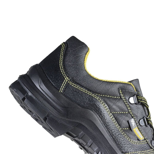 Pantofi piele bombeu metalic negru S1 SRC Sirin Goru