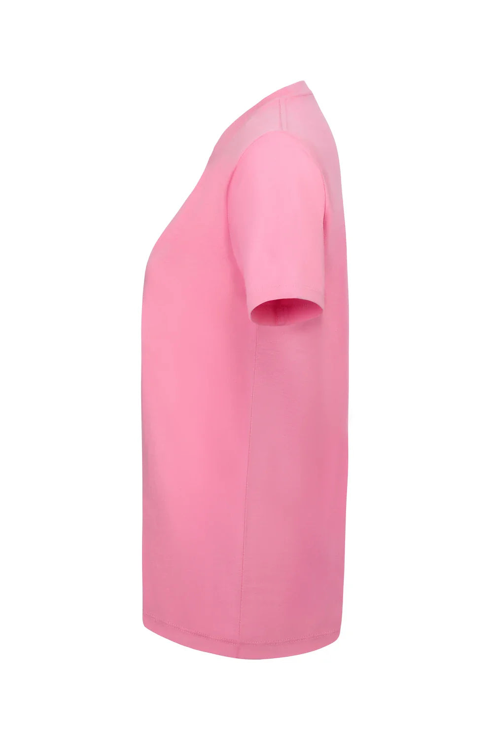 Tricou maneca scurta dama bumbac 155g roz bombon Melbourne Woman