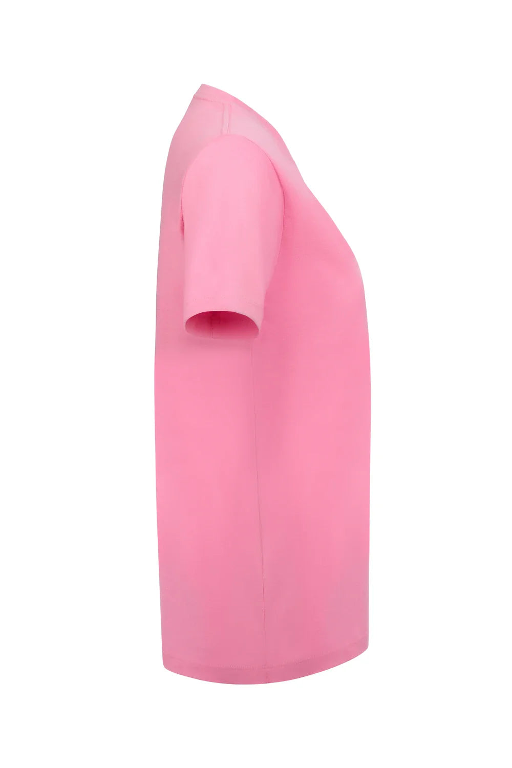 Tricou maneca scurta dama bumbac 155g roz bombon Melbourne Woman