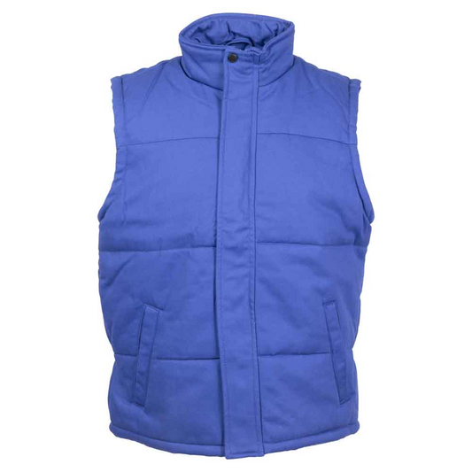 Vesta matlasata albastra bumbac Maya