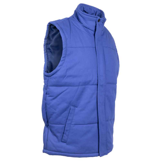 Vesta matlasata albastra bumbac Maya