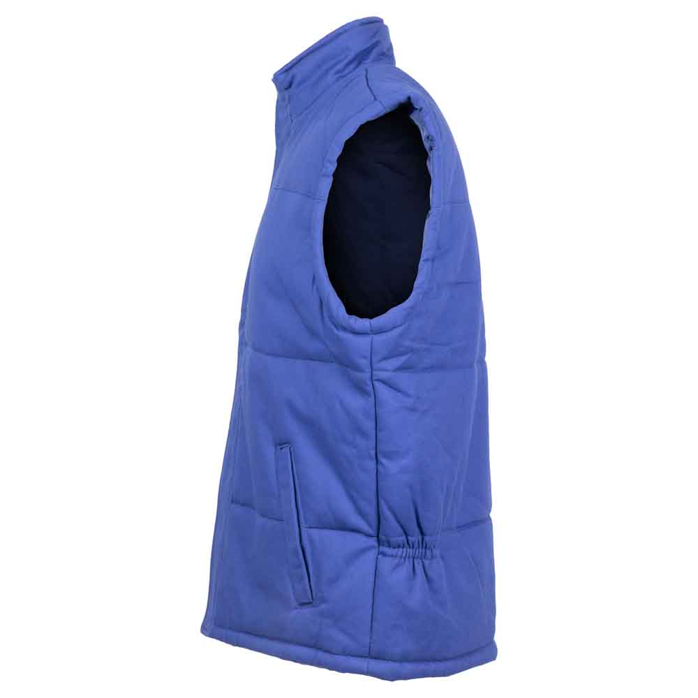 Vesta matlasata albastra bumbac Maya