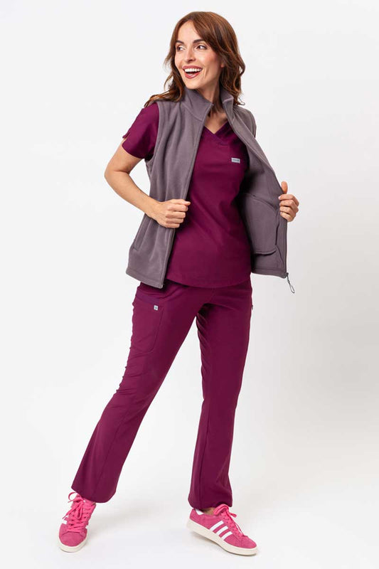 Vesta polar fleece gri unisex Next