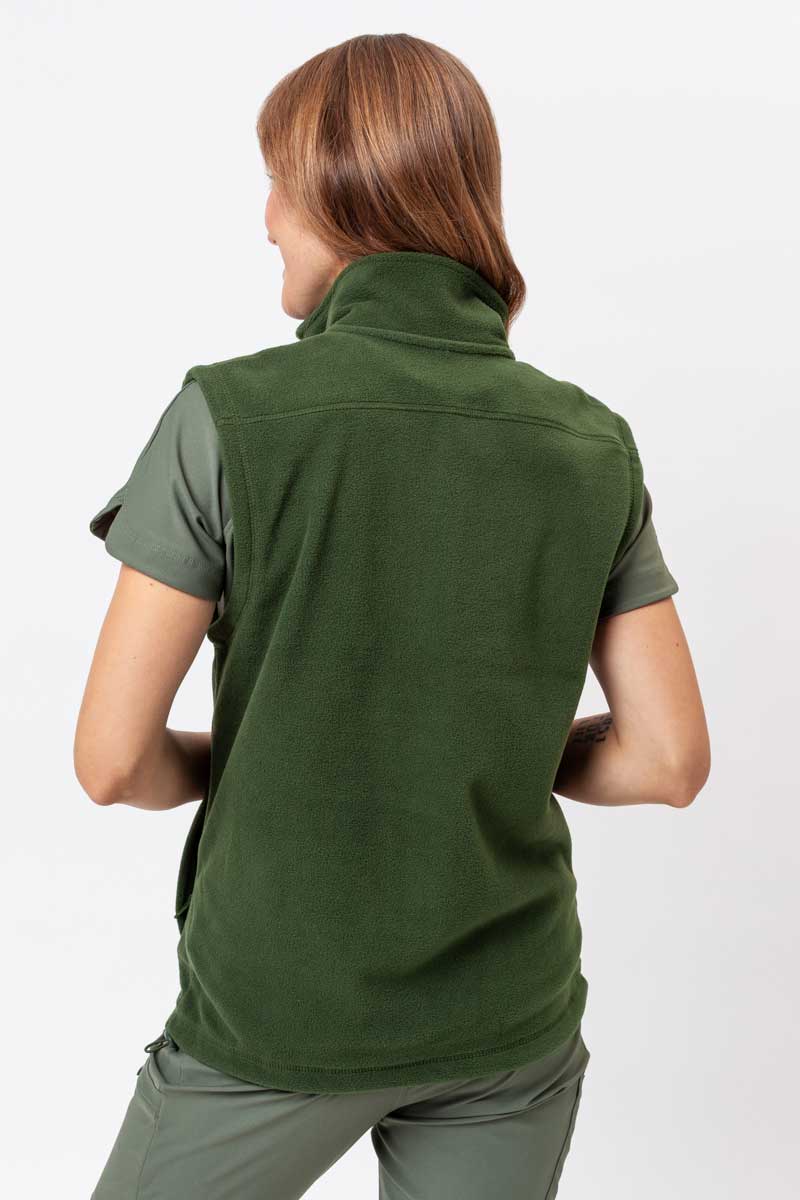 Vesta polar fleece verde sticla unisex Next