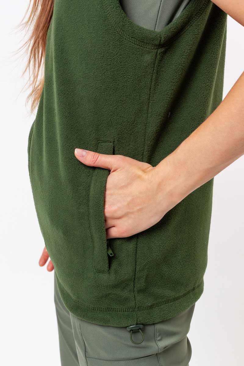Vesta polar fleece verde sticla unisex Next