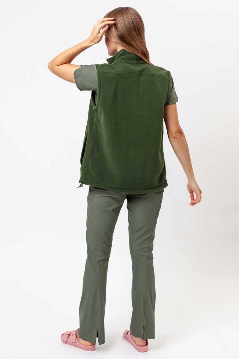 Vesta polar fleece verde sticla unisex Next