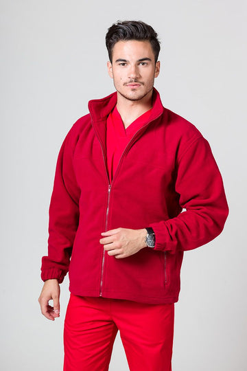 Jacheta fleece barbat grena Jacket 501