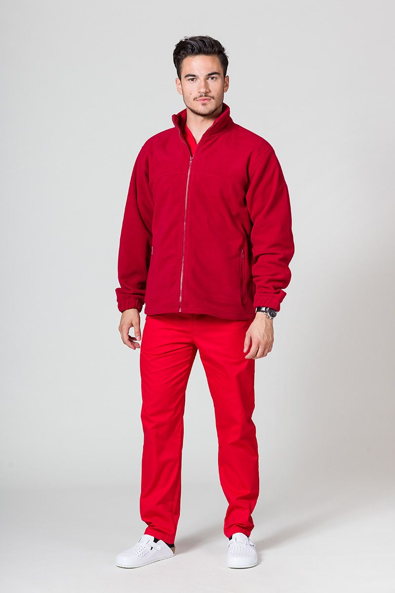 Jacheta fleece barbat grena Jacket 501