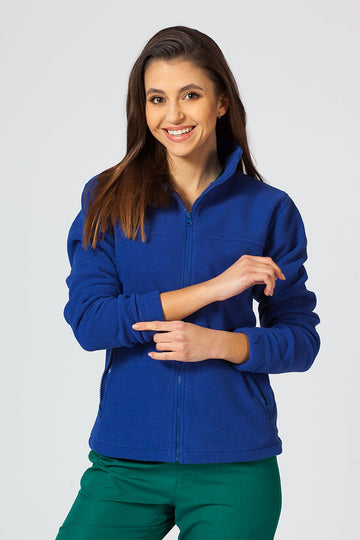 Jacheta fleece dama albastra Jacket 504
