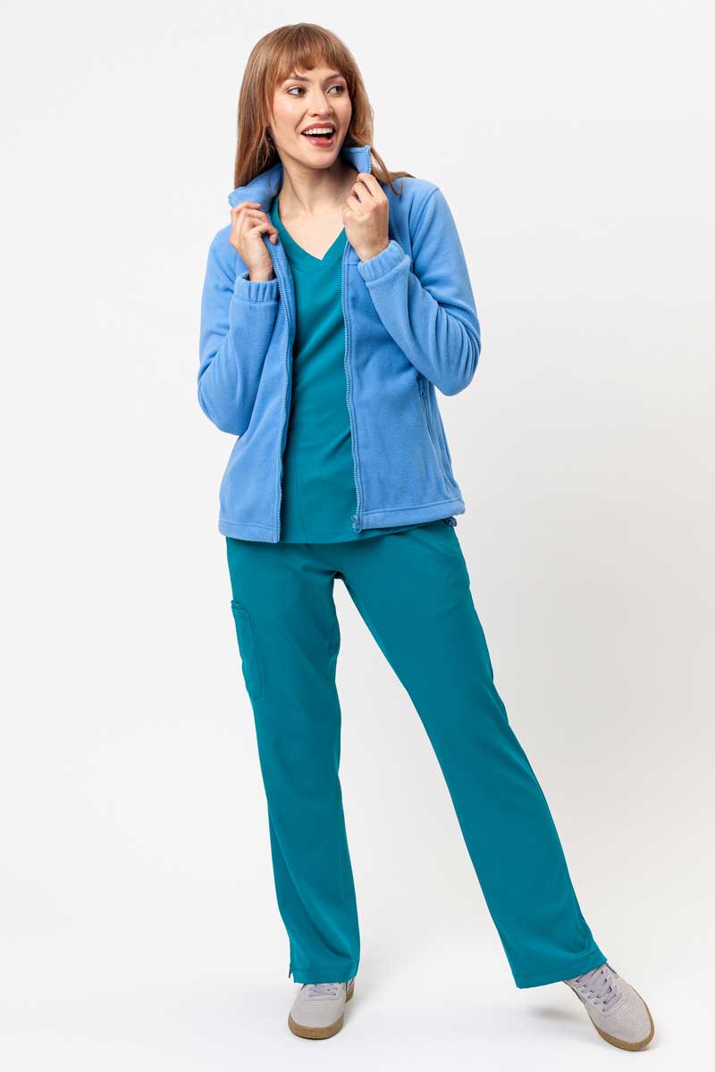 Jacheta fleece dama turcoaz Jacket 504