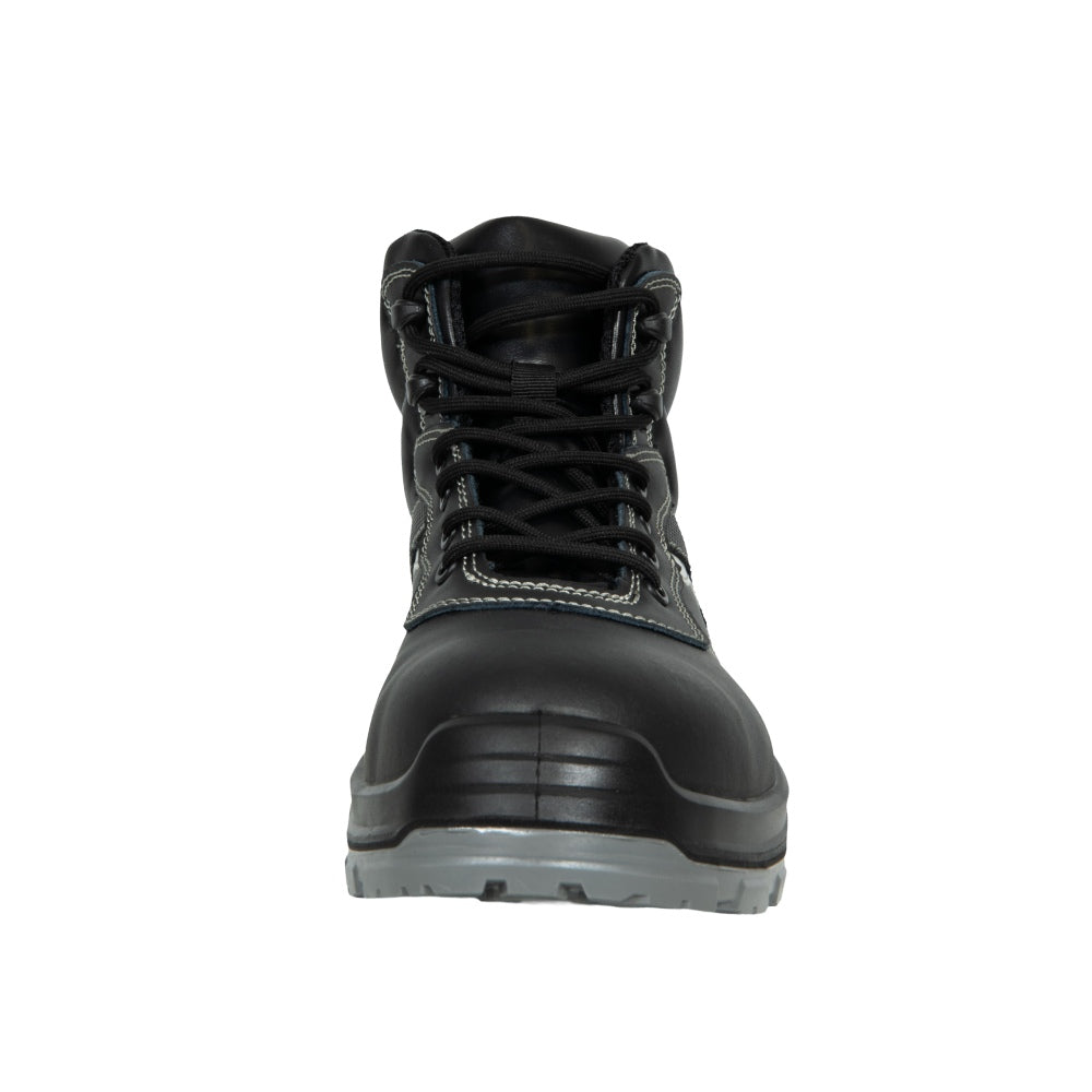 Bocanci protectie S3S/SR/FO unisex negru microfibra Panther (32A4)