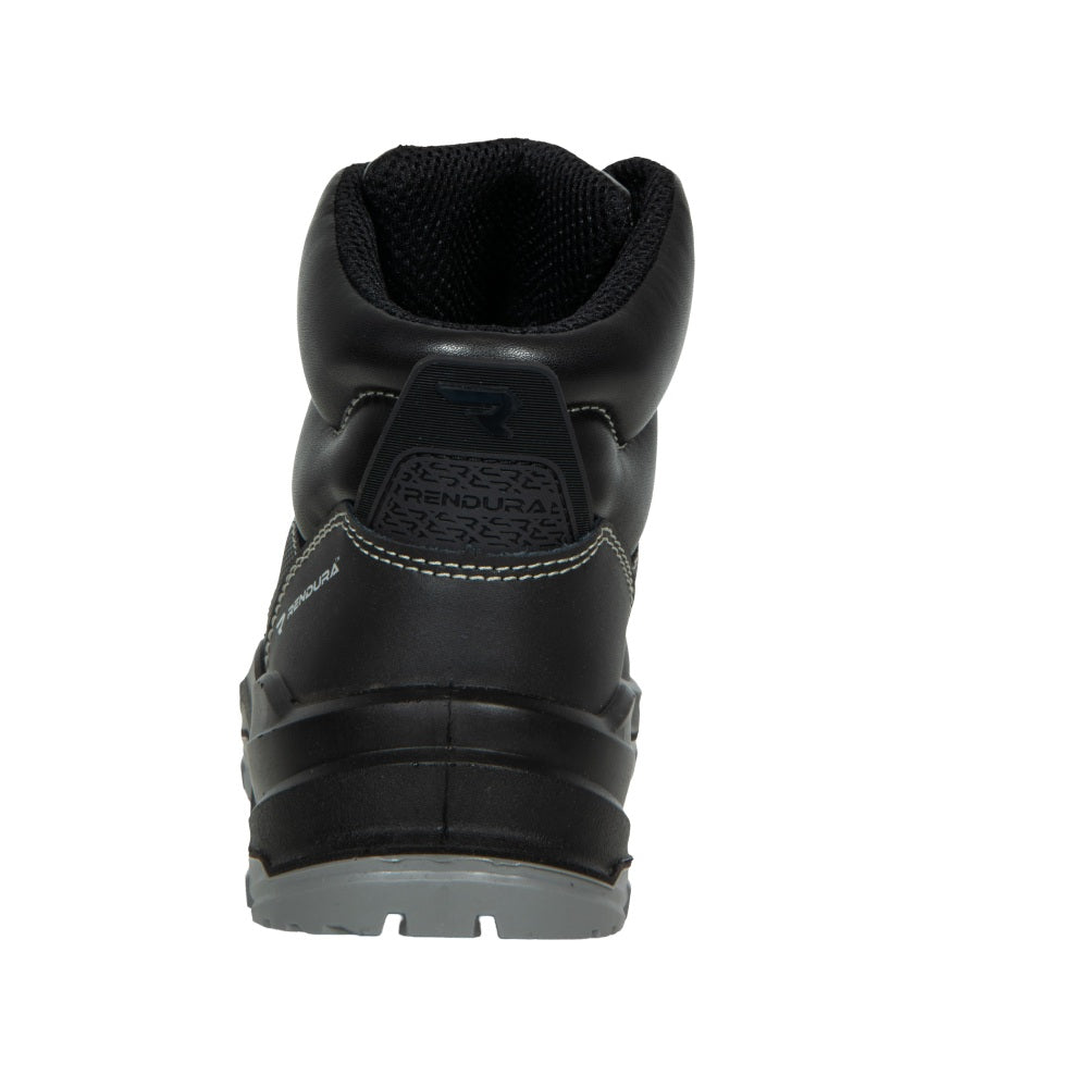 Bocanci protectie S3S/SR/FO unisex negru microfibra Panther (32A4)