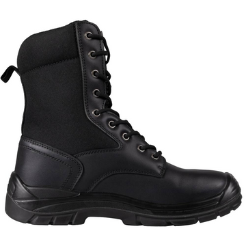 Bocanci protectie pentru paza si securitate O2/SR/FO din piele New Vigili