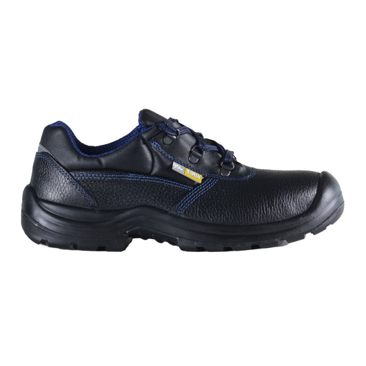 Pantofi piele bombeu metalic negru S1P SRC Sirin Cindrel