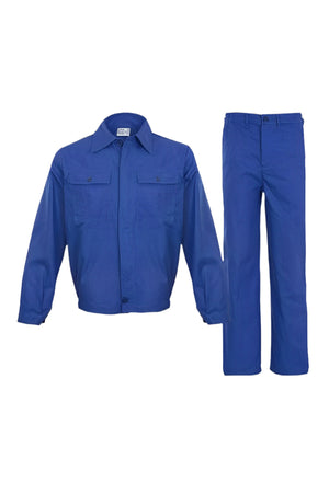 Costum salopeta albastru unisex bumbac 260g Beni